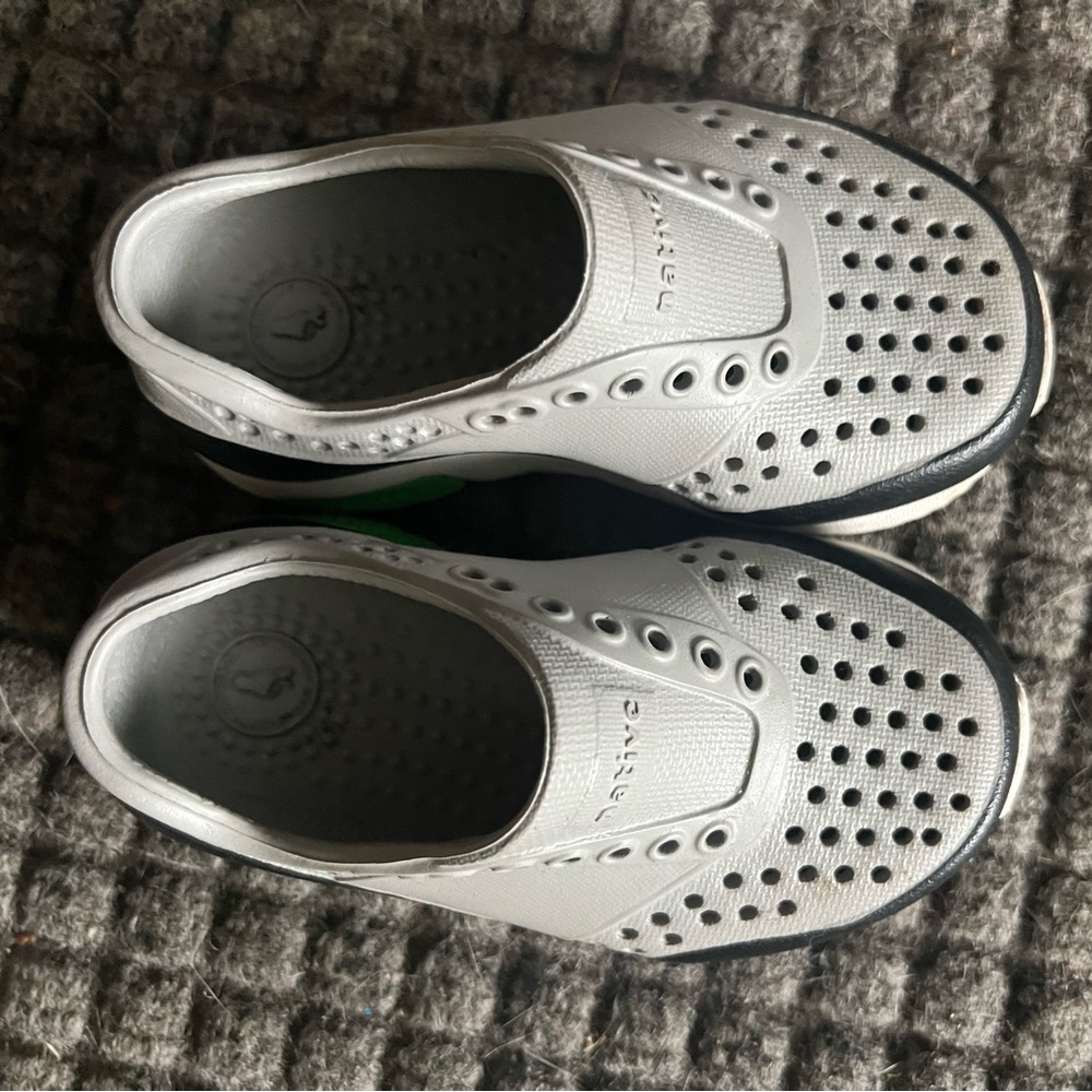 Native Shoes Gray Baby Walker Slip-On